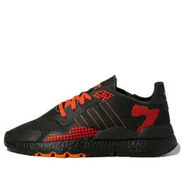 Adidas: Чёрные кроссовки  Nite Jogger