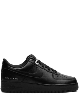 Nike: Чёрные кроссовки  Air Force 1