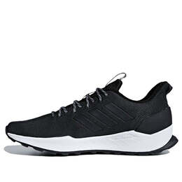 Adidas: Чёрные кроссовки 