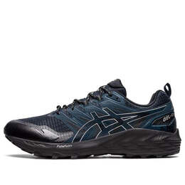 Asics: Синие кроссовки 