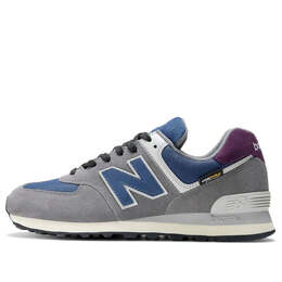 New Balance: Серые кроссовки  574