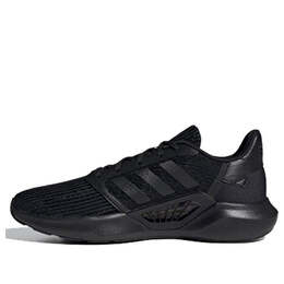 Adidas: Чёрные кроссовки 