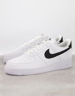 Nike: Чёрные кроссовки  Air Force 1