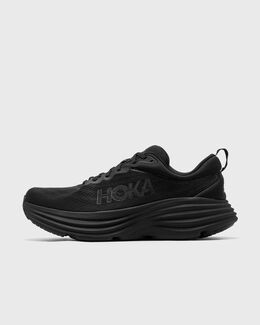 Hoka One One: Чёрные кроссовки 