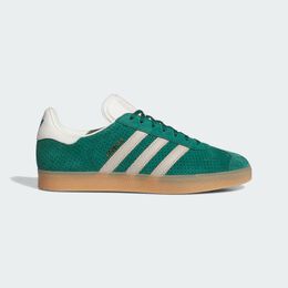 Adidas: Зелёные кроссовки  Gazelle