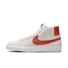 Nike: Белые кроссовки  SB Zoom Blazer Mid