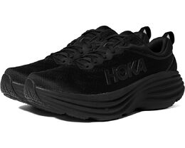 HOKA: Чёрные кроссовки 