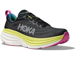 HOKA: Чёрные кроссовки 