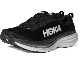 HOKA: Чёрные кроссовки 