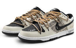 Nike: Чёрные кроссовки  Dunk