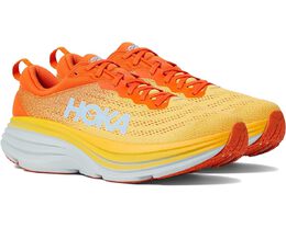 HOKA: Жёлтые кроссовки 