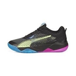 PUMA: Чёрные кроссовки 