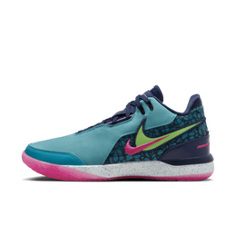 Nike: Синие кроссовки 