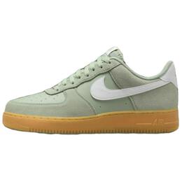 Nike: Зелёные кроссовки  Air Force 1