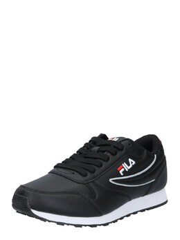 Fila: Чёрные кроссовки 