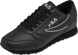 Fila: Чёрные кроссовки 