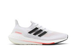 Adidas: Белые кроссовки  Ultraboost 21