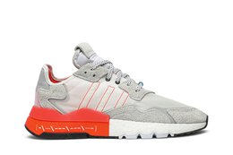 Adidas: Белые кроссовки  Nite Jogger