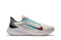 Nike: Белые кроссовки  Air Zoom