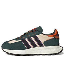Adidas: Зелёные кроссовки 