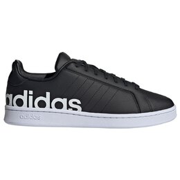 Adidas: Чёрные кроссовки  Grand Court