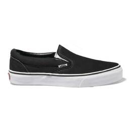 Vans: Чёрные кроссовки  Classic Slip On