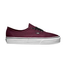 Vans: Красные кроссовки  Authentic