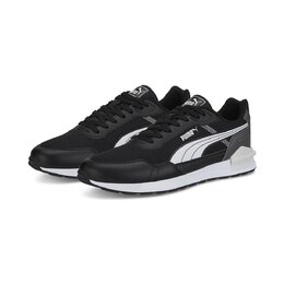 PUMA: Чёрные кроссовки 