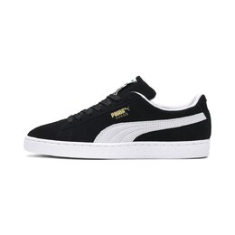 PUMA: Чёрные кроссовки  Suede Classic