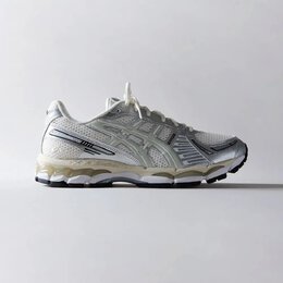 Asics: Серебристые кроссовки  Gel-Kayano