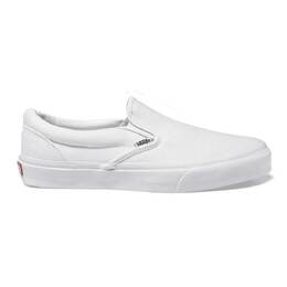 Vans: Белые кроссовки  Classic Slip On