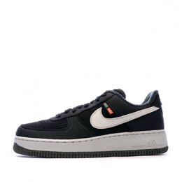 Nike: Чёрные кроссовки  Air Force 1