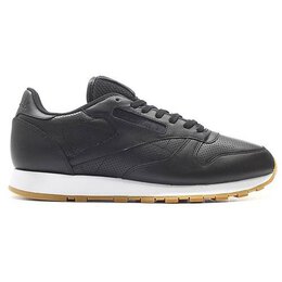 Reebok: Чёрные кроссовки  Classic Leather