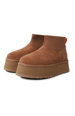 UGG: Коричневые ботинки  Classic Mini