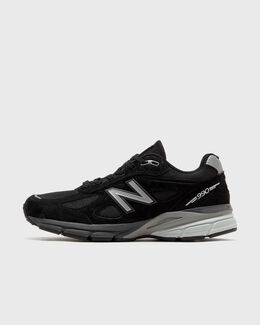 New Balance: Чёрные кроссовки  990