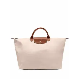 Longchamp: Коричневая сумка 