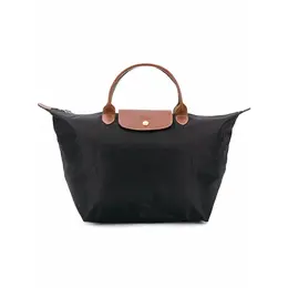 Longchamp: Чёрная сумка 