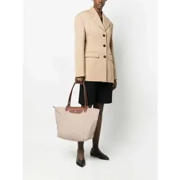 Longchamp: Коричневая сумка 