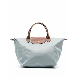 Longchamp: Серая сумка 