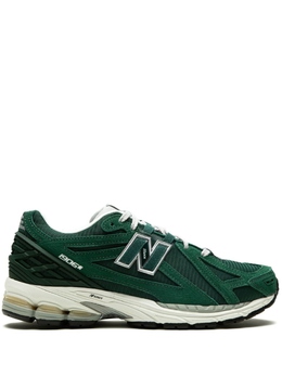 New Balance: Зелёные кроссовки  1906R