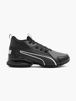 PUMA: Чёрные кроссовки 