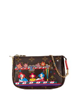 Louis Vuitton Pre-Owned: Коричневая сумка 