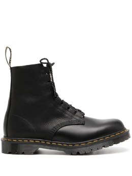 Dr. Martens: Чёрные ботинки 