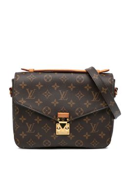 Louis Vuitton Pre-Owned: Коричневая сумка 