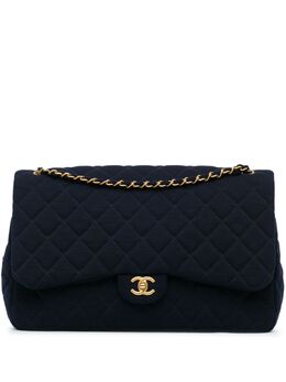 CHANEL Pre-Owned: Голубая сумка 