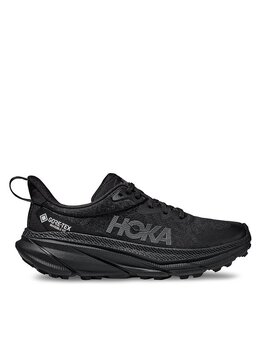 HOKA: Чёрные кроссовки 