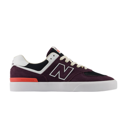 New Balance: Коричневые кроссовки  574