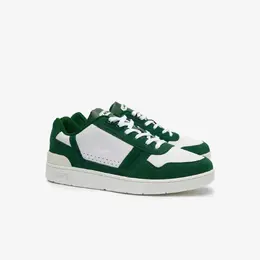 Lacoste: Белые кроссовки 