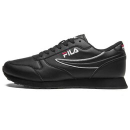 Fila: Чёрные кроссовки 