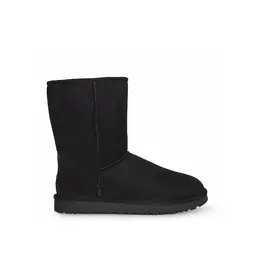 UGG: Чёрные угги  Classic Short II